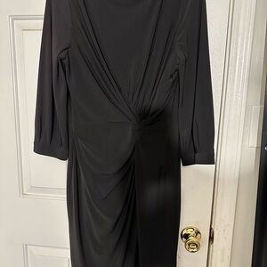 Ralph Lauren Black Long Sleeve Dress